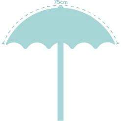 Fillikid Ombrellino Parasole Easy Fit Grigio Scuro -Baby Sconto fillikid ombrellino parasole easy fit grigio scuro a234196 3