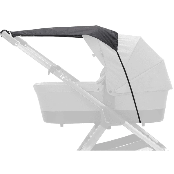 Fillikid Parasole Easy Per Passeggino, Nero Melange 3 Fillikid Parasole Easy Per Passeggino, Nero Melange - immagine 3