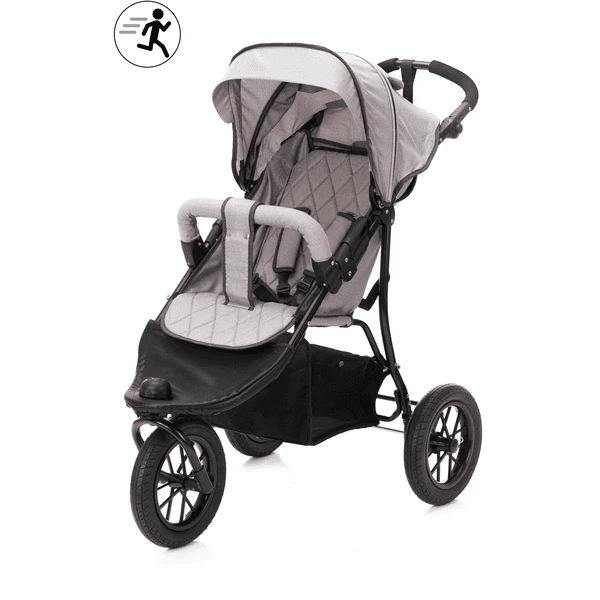 Fillikid Passeggino Jogger Grigio Chiaro Melange 2 Fillikid Passeggino Jogger Grigio Chiaro Melange - immagine 2