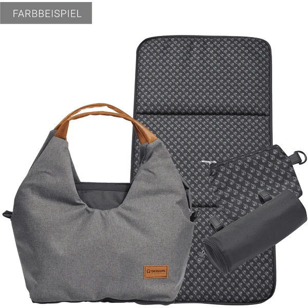 GESSLEIN Borsa Fasciatoio N°5 - Blu Ghiaccio Screziato 3 GESSLEIN Borsa Fasciatoio N°5 - Blu Ghiaccio Screziato - immagine 3