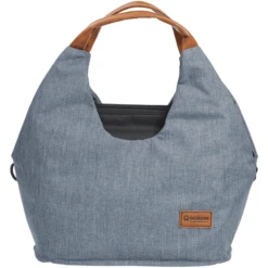 GESSLEIN Borsa Fasciatoio N°5 - Blu Ghiaccio Screziato