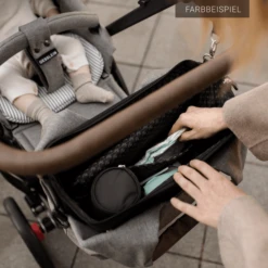 GESSLEIN Borsa Fasciatoio N°5 - Blu Ghiaccio Screziato 8 GESSLEIN Borsa Fasciatoio N°5 - Blu Ghiaccio Screziato -Baby Sconto gesslein borsa fasciatoio n5 blu ghiaccio screziato a380936 3