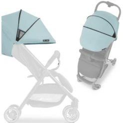 Hauck Cappottina Swift X Single Deluxe Canopy Iceblue -Baby Sconto hauck cappottina swift x single deluxe canopy iceblue a300235 2