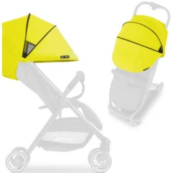Hauck Cappottina Swift X Single Deluxe Canopy Neon Yellow -Baby Sconto hauck cappottina swift x single deluxe canopy neon yellow a300238 2