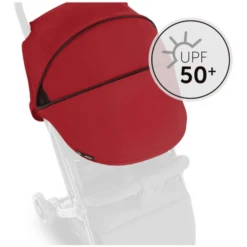 Hauck Cappottina Swift X Single Deluxe Canopy Red -Baby Sconto hauck cappottina swift x single deluxe canopy red a300241 3