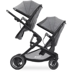 Hauck Passeggino Gemellare Atlantic Twin Melange Grey 8 Hauck Passeggino Gemellare Atlantic Twin Melange Grey -Baby Sconto hauck passeggino gemellare atlantic twin melange grey a300309 3