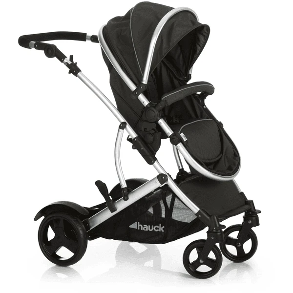 HAUCK Passeggino Gemellare / Fratellare DUETT 2 Black, Colore Nero 2 HAUCK Passeggino Gemellare / Fratellare DUETT 2 Black, Colore Nero - immagine 2