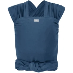 Hoppediz Fascia Elastica Lunga Porta Bebè Indigo