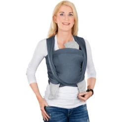 Hoppediz Fascia Porta Bebè Per Prematuri, Lunga Stone -Baby Sconto hoppediz fascia porta bebe per prematuri lunga stone a295061 3