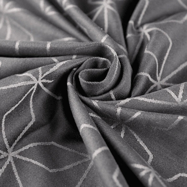 Hoppediz Fascia Porta Bebè Ring-Sling Jacquard Malmö Stone 2 Hoppediz Fascia Porta Bebè Ring-Sling Jacquard Malmö Stone - immagine 2