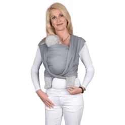 Hoppediz Fascia Porta Bebè Ultralight Hamburg Graphit (5,40 M)