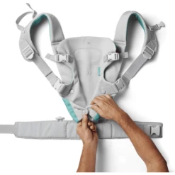 Infantino Marsupio Flip Advanced 4 In 1 Con Tessuto A Rete Grigio -Baby Sconto infantino marsupio flip advanced 4 in 1 con tessuto a rete grigio a317297 3