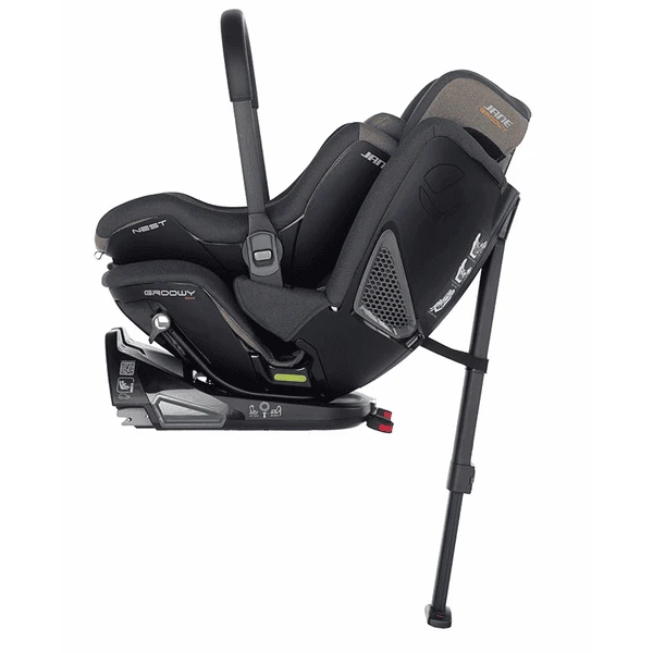 Jané JANÉ Seggiolino Auto Groowy E Ovetto Nest, Cold Black 4 Jané JANÉ Seggiolino Auto Groowy E Ovetto Nest, Cold Black - immagine 4