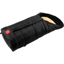 KAISER Coprigambe Con Pelliccia D´agnello SHEEPY Nero -Baby Sconto kaiser coprigambe con pelliccia d agnello sheepy nero a143940 3