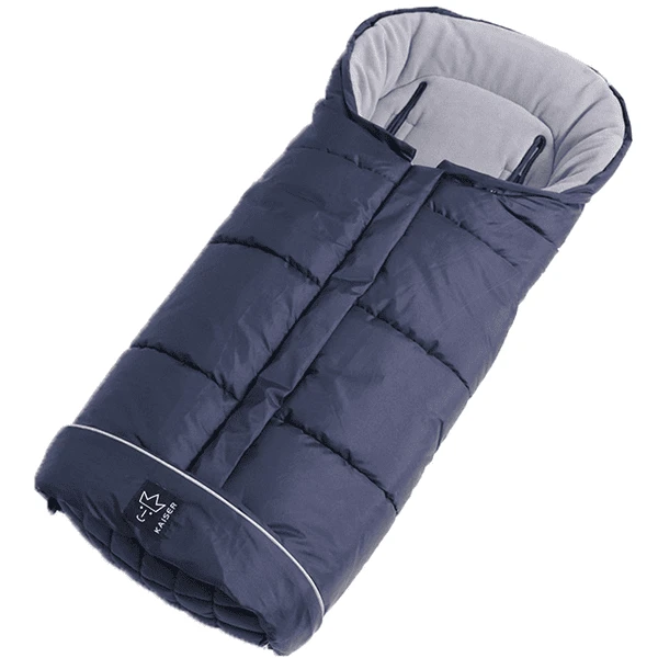 KAISER Coprigambe In Pile Termico, Pooly Navy 3 KAISER Coprigambe In Pile Termico, Pooly Navy - immagine 3