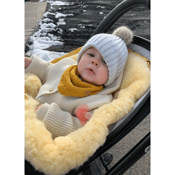 KAISER Coprigambe In Vello D'agnello Igloo Action, Antracite/melange 2 KAISER Coprigambe In Vello D'agnello Igloo Action, Antracite/melange - immagine 2