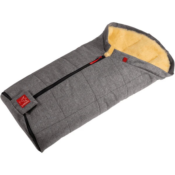 KAISER Coprigambe In Vello D'agnello Igloo Action, Antracite/melange 4 KAISER Coprigambe In Vello D'agnello Igloo Action, Antracite/melange - immagine 4