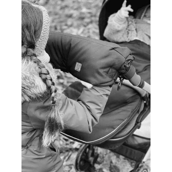 KAISER Scaldamani In Vello D´agnello Big Double Antracite 2 KAISER Scaldamani In Vello D´agnello Big Double Antracite - immagine 2