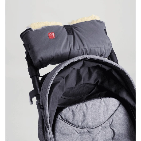 KAISER Scaldamani In Vello D´agnello Big Double Antracite 5 KAISER Scaldamani In Vello D´agnello Big Double Antracite - immagine 5