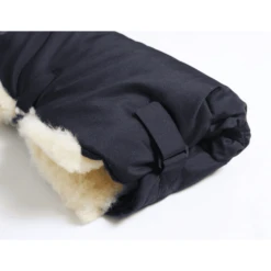 KAISER Scaldamani In Vello D´agnello Big Double Nero -Baby Sconto kaiser scaldamani in vello d agnello big double nero a144148 3