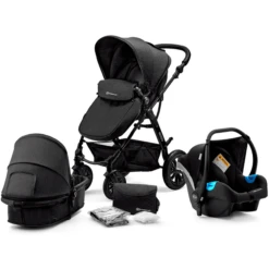 Kinderkraft Passeggino Trio 3 In 1 Moov Black