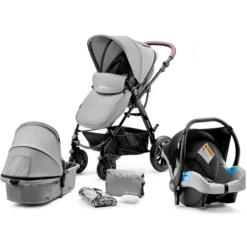 Kinderkraft Passeggino Trio 3 In 1 Moov Grey