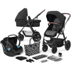 Kinderkraft Passeggino Trio 3 In 1 XMoov Black