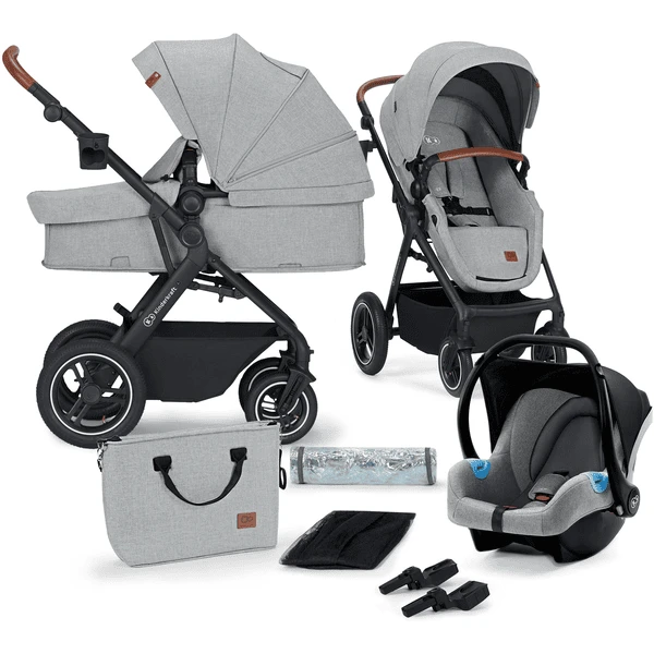 Kinderkraft Passeggino Trio B-TOUR Grigio Chiaro 1 Kinderkraft Passeggino Trio B-TOUR Grigio Chiaro