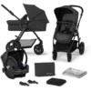 Kinderkraft Passeggino Trio MOOV CT, Nero
