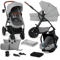 Kinderkraft Passeggino Trio XMOOV Grigio Chiaro