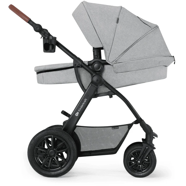 Kinderkraft Passeggino Trio XMOOV Grigio Chiaro 5 Kinderkraft Passeggino Trio XMOOV Grigio Chiaro - immagine 5