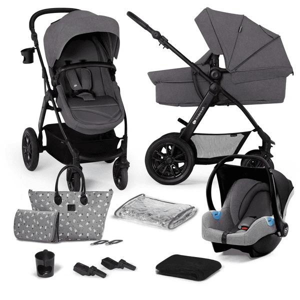 Kinderkraft Passeggino Trio XMOOV Grigio Scuro 1 Kinderkraft Passeggino Trio XMOOV Grigio Scuro