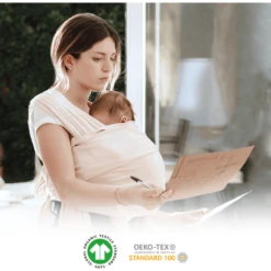 KOALA BABY CARE ® Fascia Porta Bebè Cuddle Band 2 - Sand Rosa 8 KOALA BABY CARE ® Fascia Porta Bebè Cuddle Band 2 - Sand Rosa -Baby Sconto koala baby care fascia porta bebe cuddle band 2 sand rosa a408323 3