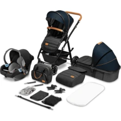 Lionelo Passeggino Amber 3 In 1 Blu Navy