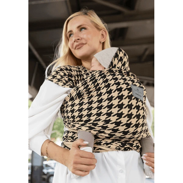 Manduca Fionda Per Bambini Di Bellybutton Pepita Black 5 Manduca Fionda Per Bambini Di Bellybutton Pepita Black - immagine 5