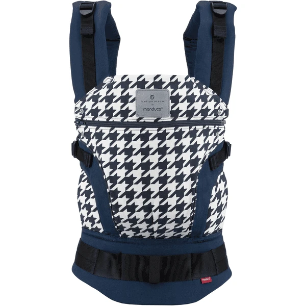 Manduca Marsupio First Di Bellybutton Pepita Navy 2 Manduca Marsupio First Di Bellybutton Pepita Navy - immagine 2