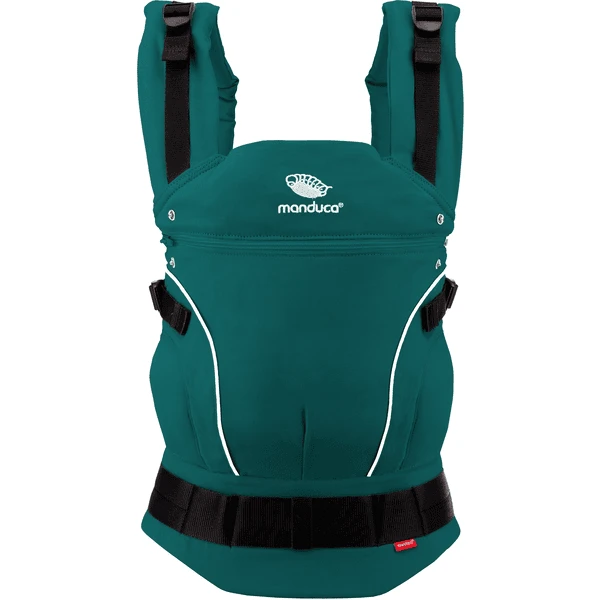 Manduca Marsupio First Pure Cotton Teal 3 Manduca Marsupio First Pure Cotton Teal - immagine 3