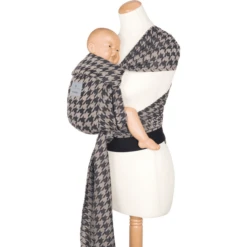 Manduca Marsupio Twist Regular Di Bellybutton Pepita Black -Baby Sconto manduca marsupio twist regular di bellybutton pepita black a389680 2