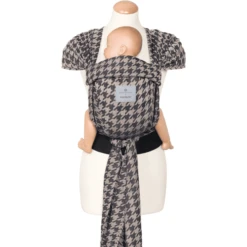 Manduca Marsupio Twist Regular Di Bellybutton Pepita Black