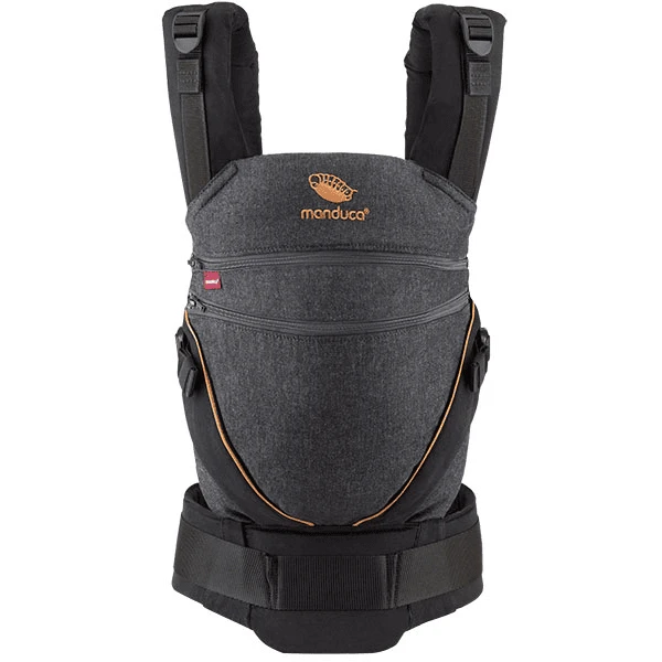Manduca Marsupio XT Cotton Denimblack-Toffee 1 Manduca Marsupio XT Cotton Denimblack-Toffee