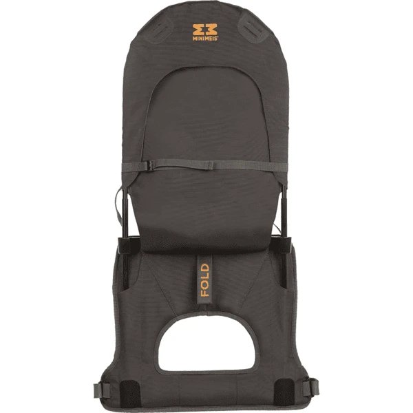 MINIMEIS Marsupio Porta Bimbo Sulle Spalle, Antracite/nero 3 MINIMEIS Marsupio Porta Bimbo Sulle Spalle, Antracite/nero - immagine 3