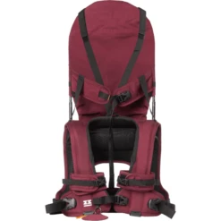 MINIMEIS Marsupio Porta Bimbo Sulle Spalle, Rosso Vino