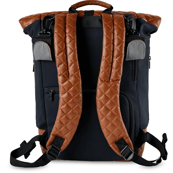 MOON Zaino Fasciatoio Rolltop Premium Blu 2 MOON Zaino Fasciatoio Rolltop Premium Blu - immagine 2