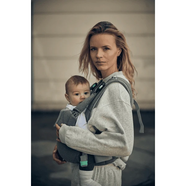 Najell Marsupio Easy Mercury In Maglia, Grigio 3D 2 Najell Marsupio Easy Mercury In Maglia, Grigio 3D - immagine 2