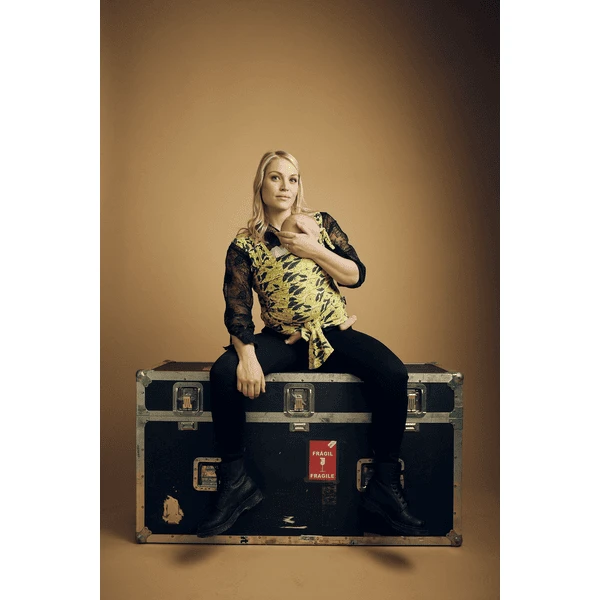 Najell Marsupio/Imbracatura Wrap Lemon Print 5 Najell Marsupio/Imbracatura Wrap Lemon Print - immagine 5