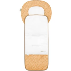 Odenwälder Copriseduta Per Passeggino Babycool White Leaves Senape -Baby Sconto odenwaelder copriseduta per passeggino babycool white leaves senape a347177 3