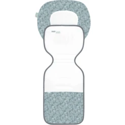 Odenwälder Cuscino Per Passeggino Babycool Ergo White Leaves Grigio -Baby Sconto odenwaelder cuscino per passeggino babycool ergo white leaves grigio a347179 2