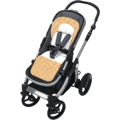 Odenwälder Cuscino Per Passeggino Babycool Ergo White Leaves Grigio -Baby Sconto odenwaelder cuscino per passeggino babycool ergo white leaves grigio a347179 3