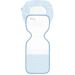 Odenwälder Supporto Passeggino Estivo Ergonomico Babycool , Stripes Bleu