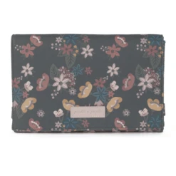 Pasito A Pasito Fasciatoio Pieghevole In Grigio / Fiore